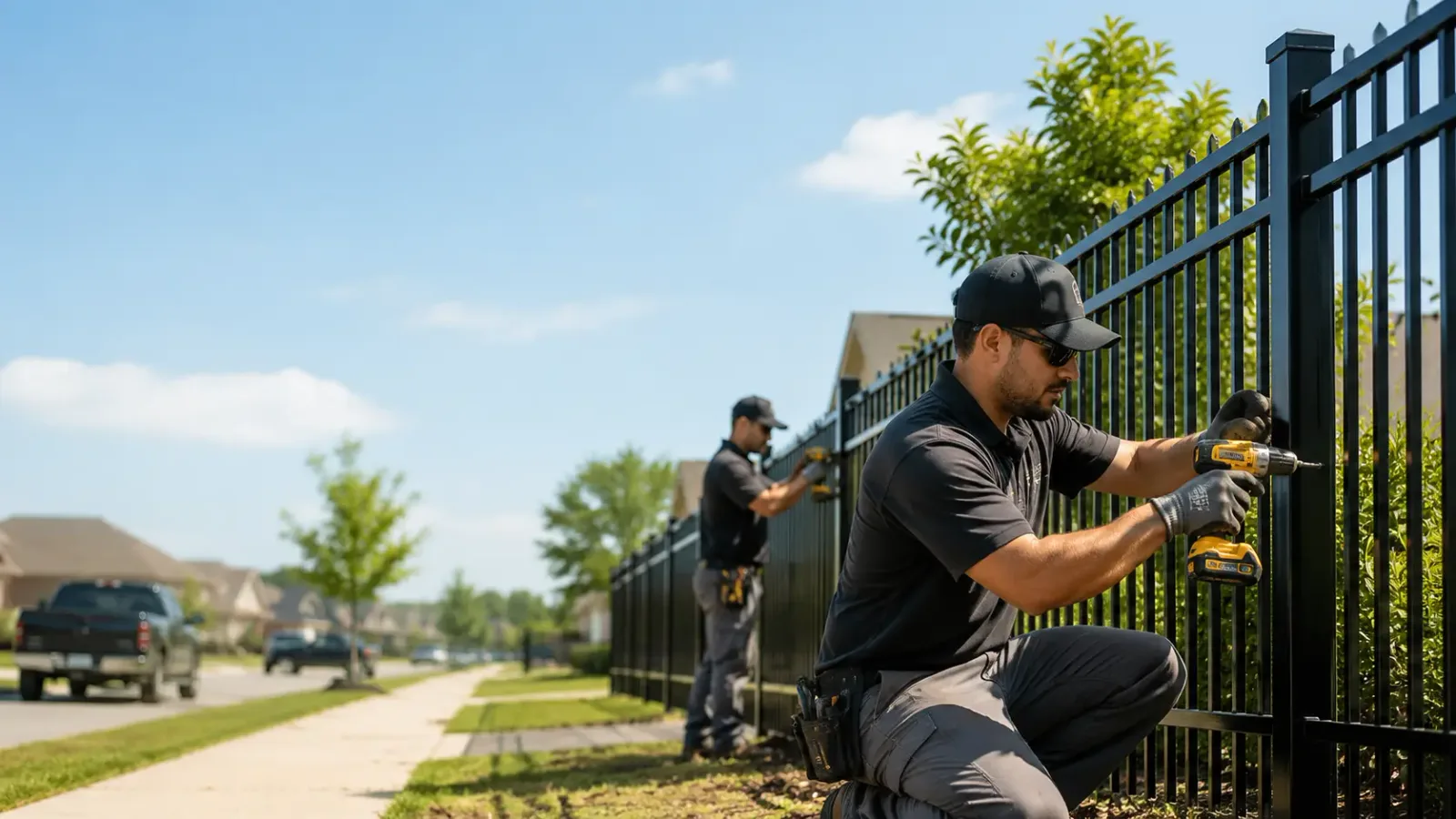 Metal Fence Installation in Maybee, MI